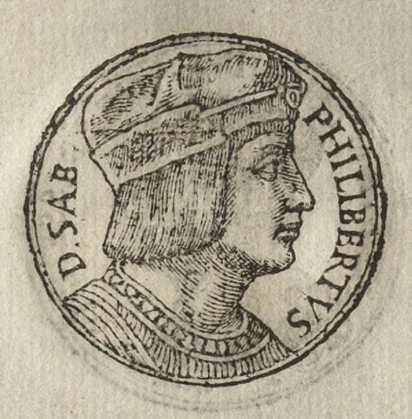 An illustration from Promtvarii iconvm insigniorvm à secvlo hominvm, subiectis eorum vitis, per compendiũ ex probatissimis autoribus desumptis, editio secunda : illustrium virorum, qui à prima successerunt, imaginibus aucta atque locupletata, 1578, leaf 406