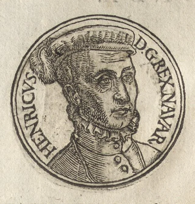 An illustration from Promtvarii iconvm insigniorvm à secvlo hominvm, subiectis eorum vitis, per compendiũ ex probatissimis autoribus desumptis, editio secunda : illustrium virorum, qui à prima successerunt, imaginibus aucta atque locupletata, 1578, leaf 443
