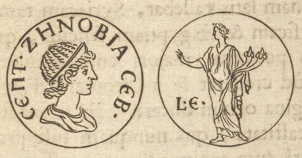 An illustration from Introductio ad historiam numismatum : antehâc Gallicè bis edita, nunc Latinè versa, & novis accessionibus locupletata, 1683, leaf 128