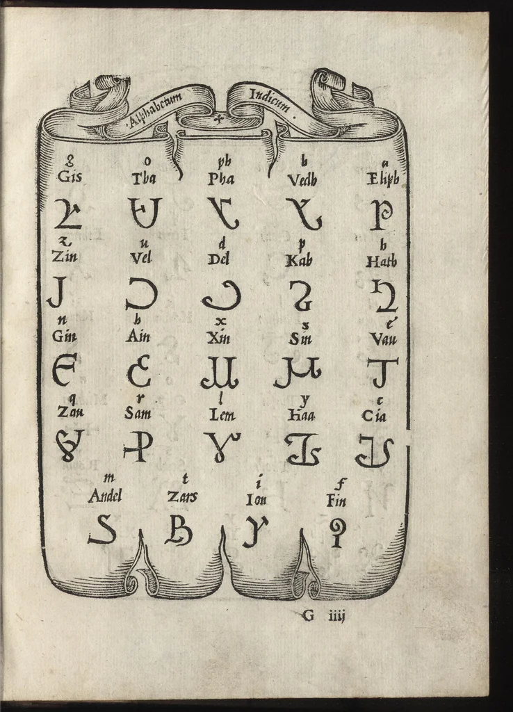 An illustration from Compendio del gran volvme de l'arte del bene et leggiadramente scrivere tvtte le sorti di lettere et caratteri : con le lor regole, misure, & essempi, 1578, leaf 106