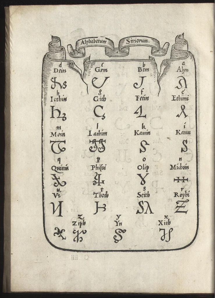An illustration from Compendio del gran volvme de l'arte del bene et leggiadramente scrivere tvtte le sorti di lettere et caratteri : con le lor regole, misure, & essempi, 1578, leaf 107
