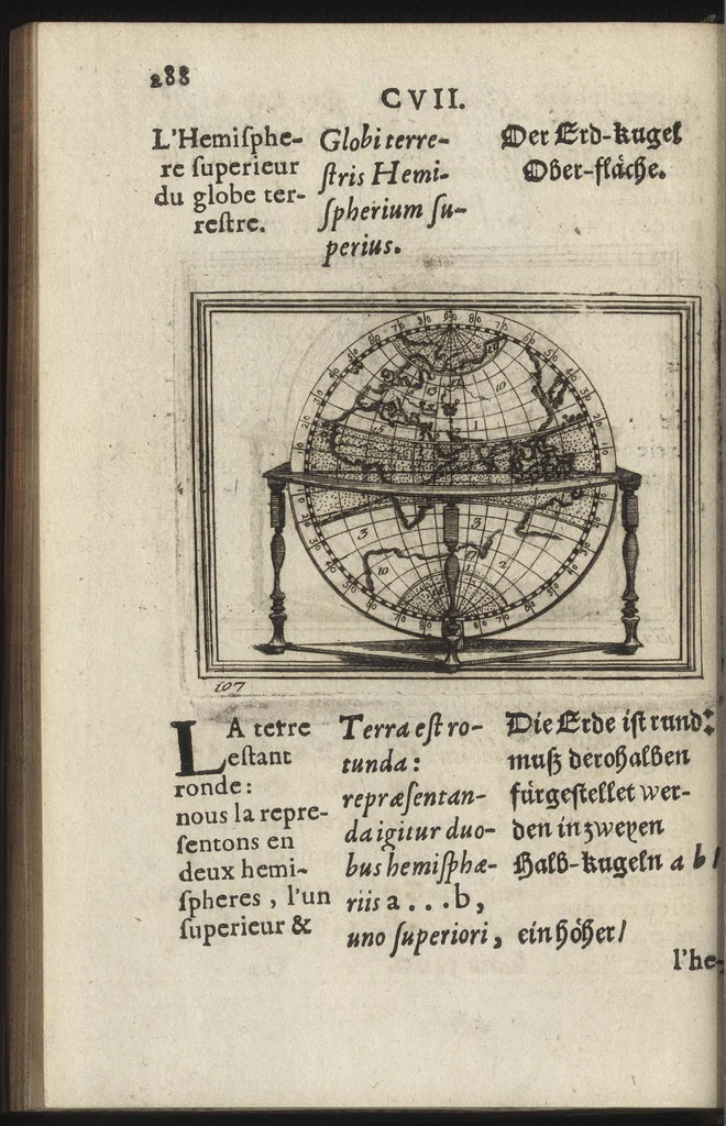 An illustration from Le miroir de l'art et de la nature : qui represente par des planches en taille douce presque tous les ouvrages de l'art & de la nature, des sciences & des métiers : en trois languages, françoise, latine, & allemande, 1691, leaf 367
