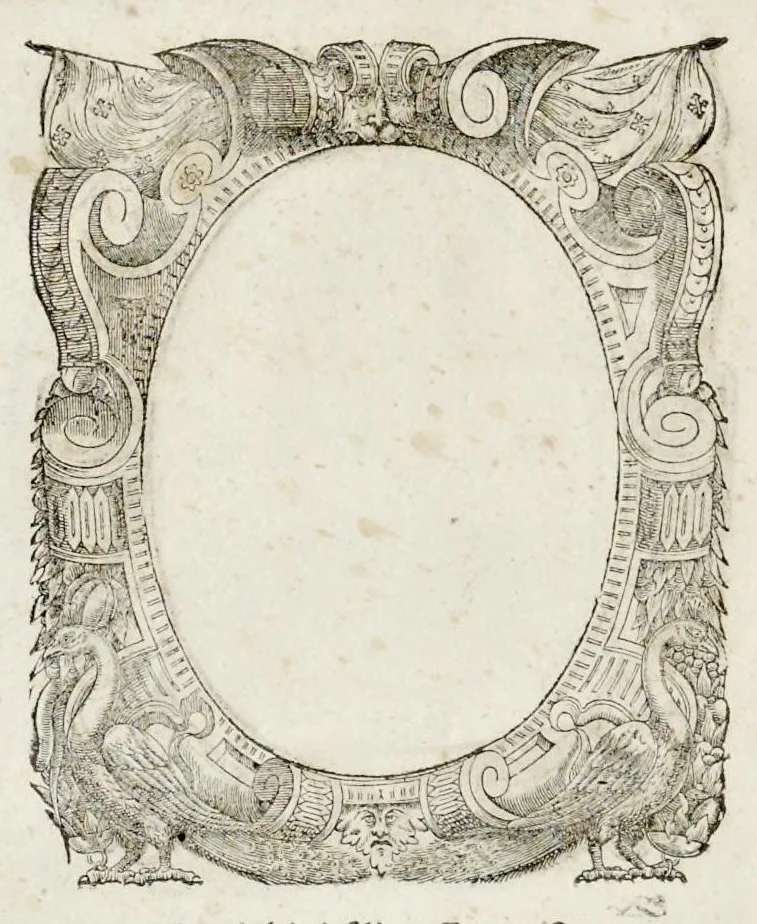 An illustration from Inclytorvm Saxoniae Sabavdiaeq. principvm arbor gentilitia, 1581, leaf 21