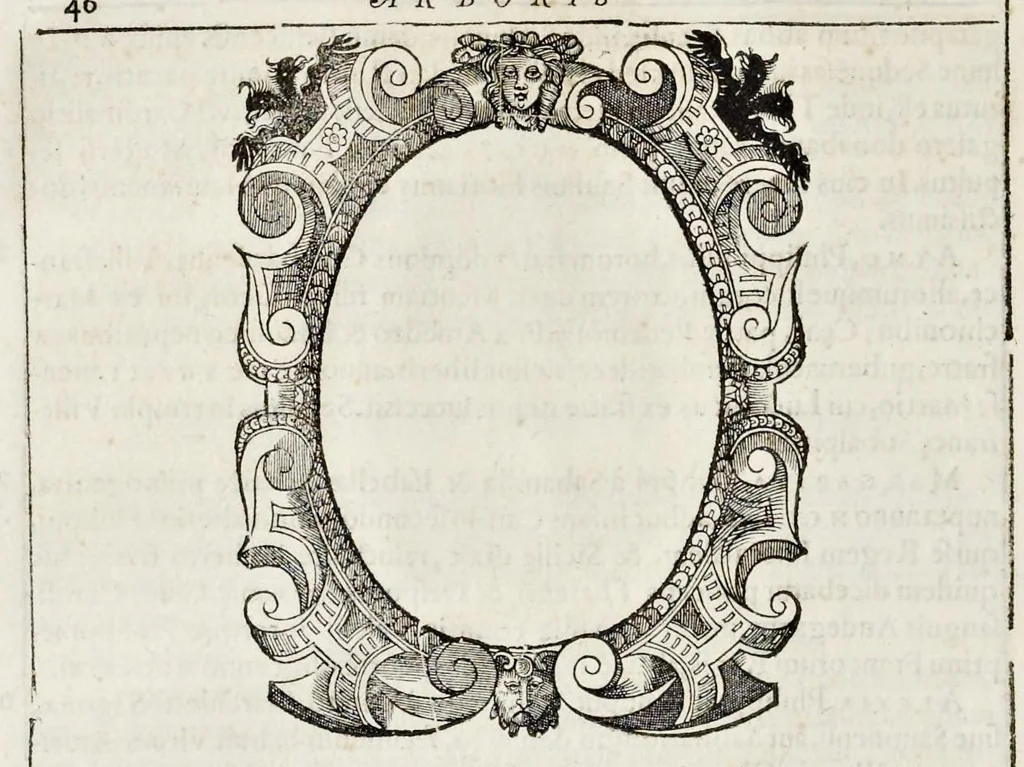 An illustration from Inclytorvm Saxoniae Sabavdiaeq. principvm arbor gentilitia, 1581, leaf 63