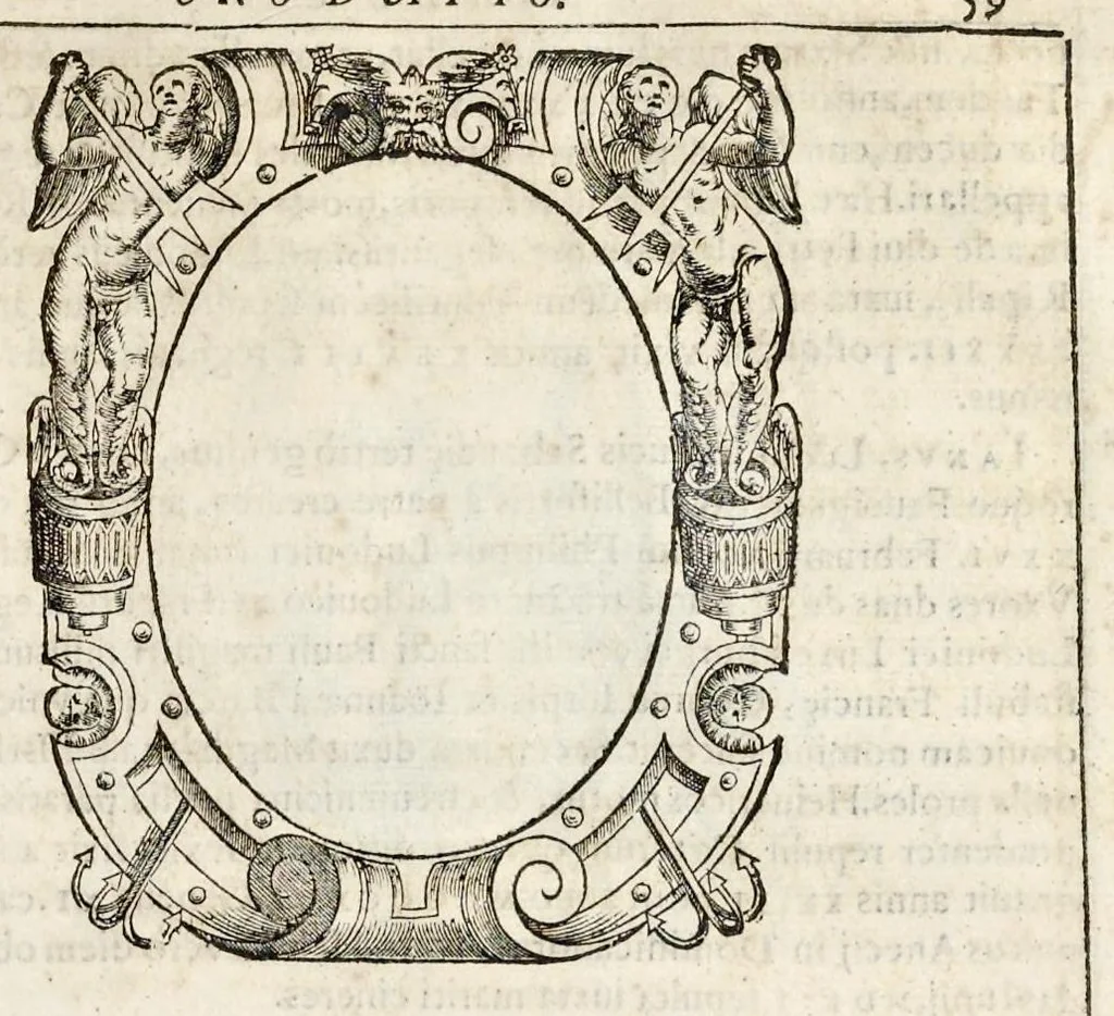 An illustration from Inclytorvm Saxoniae Sabavdiaeq. principvm arbor gentilitia, 1581, leaf 76