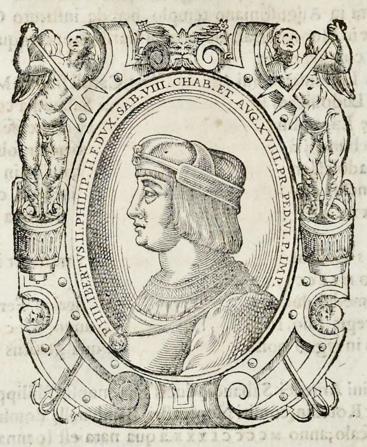 An illustration from Inclytorvm Saxoniae Sabavdiaeq. principvm arbor gentilitia, 1581, leaf 85