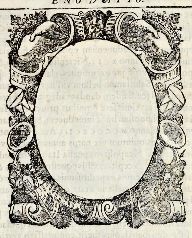 An illustration from Inclytorvm Saxoniae Sabavdiaeq. principvm arbor gentilitia, 1581, leaf 90