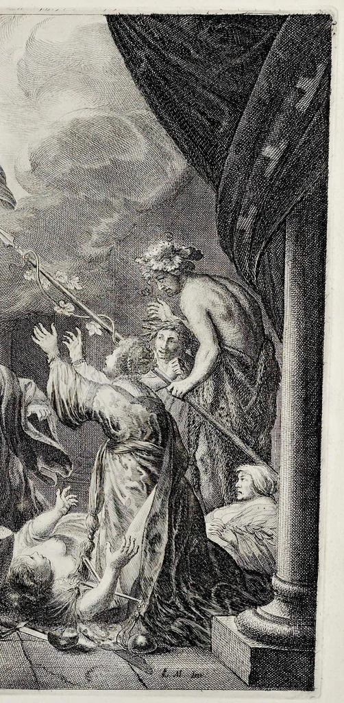 An illustration from Medicea hospes, sive Descriptio pvblicæ gratvlationis : qua Serenissimam, Augustissimamque reginam, Mariam de Medicis, excepit Senatvs popvlvsqve Amstelodamensis, 1638, leaf 100