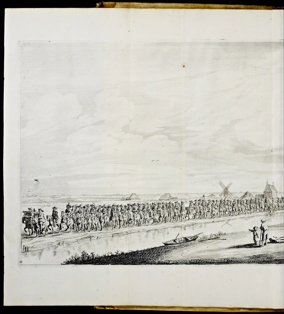 An illustration from Medicea hospes, sive Descriptio pvblicæ gratvlationis : qua Serenissimam, Augustissimamque reginam, Mariam de Medicis, excepit Senatvs popvlvsqve Amstelodamensis, 1638, leaf 23