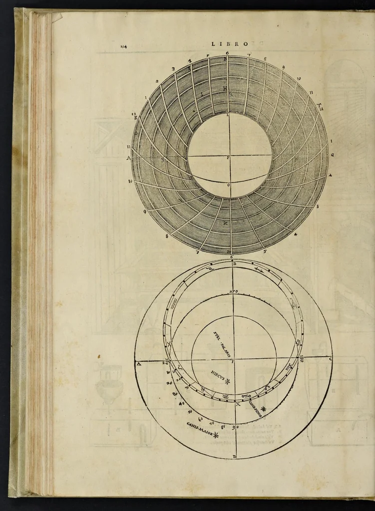 An illustration from I dieci libri dell'architettvra, 1556, leaf 275