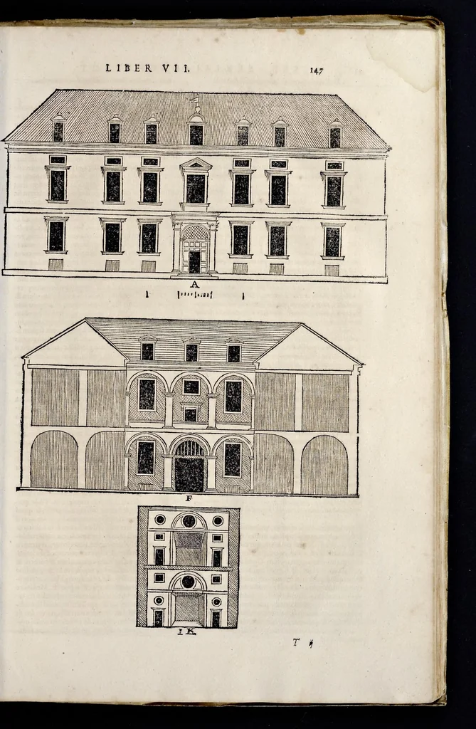 An illustration from Sebastiani Serlii Bononiensis Architectvræ liber septimvs = Il settimo libro d'architettura, 1575, leaf 162