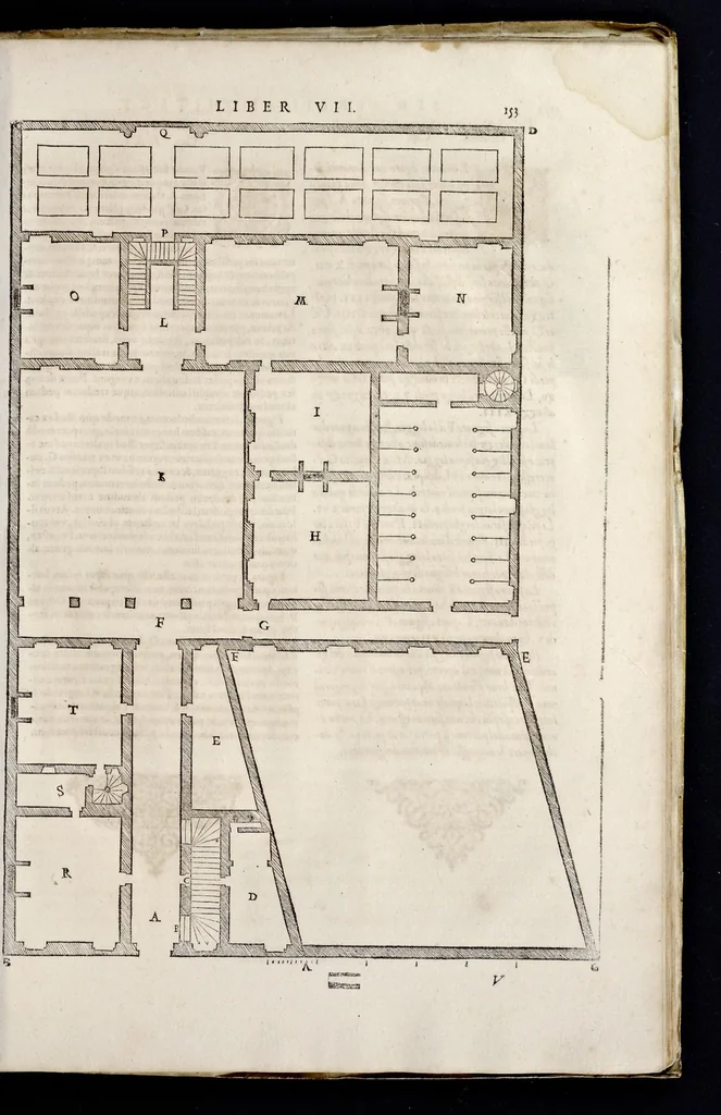 An illustration from Sebastiani Serlii Bononiensis Architectvræ liber septimvs = Il settimo libro d'architettura, 1575, leaf 168