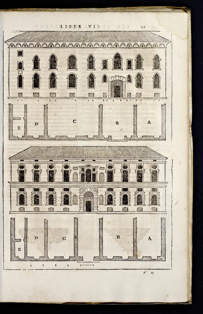 An illustration from Sebastiani Serlii Bononiensis Architectvræ liber septimvs = Il settimo libro d'architettura, 1575, leaf 172