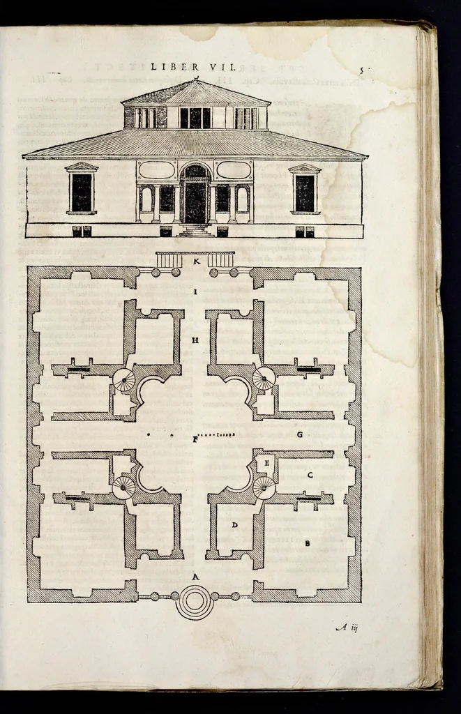An illustration from Sebastiani Serlii Bononiensis Architectvræ liber septimvs = Il settimo libro d'architettura, 1575, leaf 20