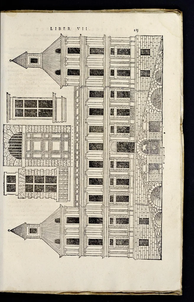 An illustration from Sebastiani Serlii Bononiensis Architectvræ liber septimvs = Il settimo libro d'architettura, 1575, leaf 230