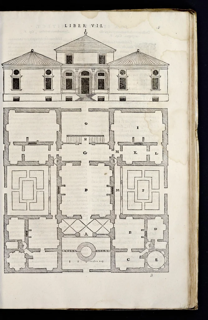 An illustration from Sebastiani Serlii Bononiensis Architectvræ liber septimvs = Il settimo libro d'architettura, 1575, leaf 24