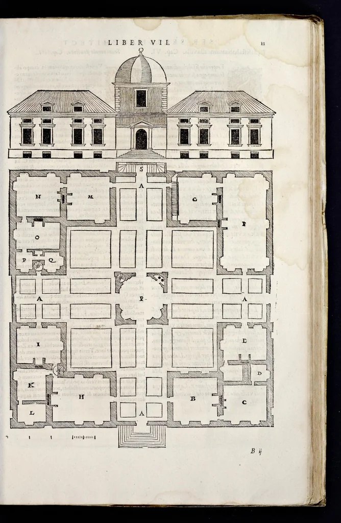 An illustration from Sebastiani Serlii Bononiensis Architectvræ liber septimvs = Il settimo libro d'architettura, 1575, leaf 26