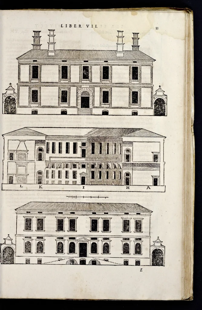An illustration from Sebastiani Serlii Bononiensis Architectvræ liber septimvs = Il settimo libro d'architettura, 1575, leaf 48