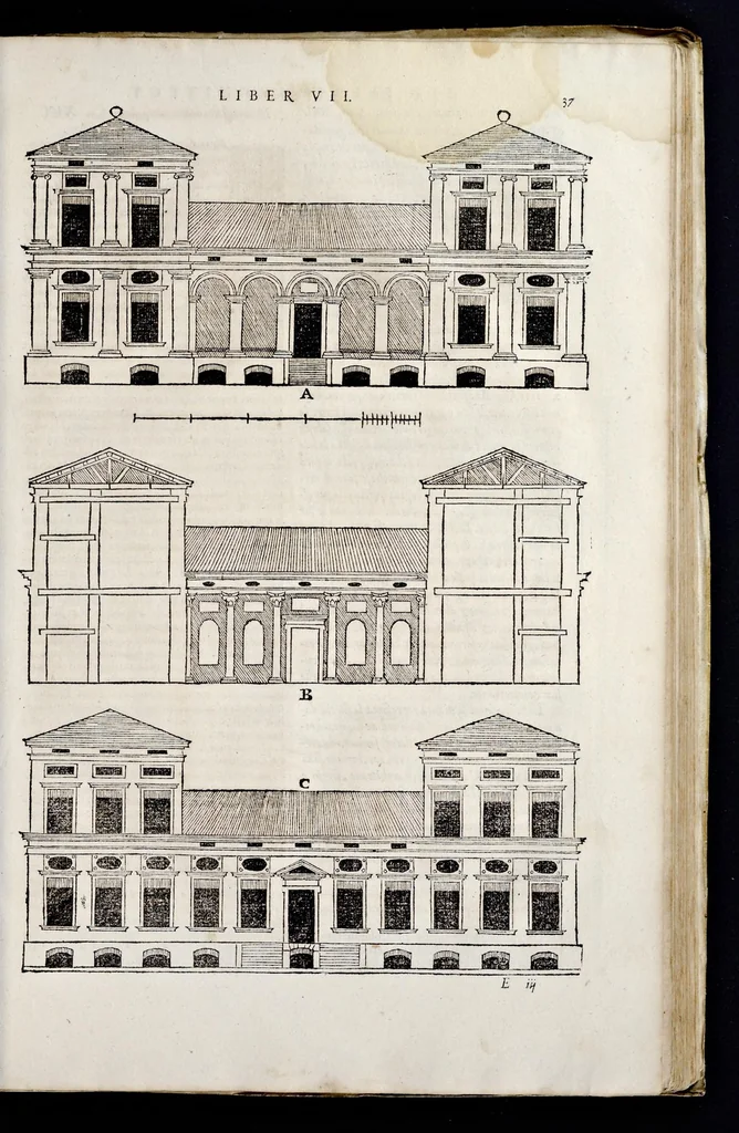 An illustration from Sebastiani Serlii Bononiensis Architectvræ liber septimvs = Il settimo libro d'architettura, 1575, leaf 52