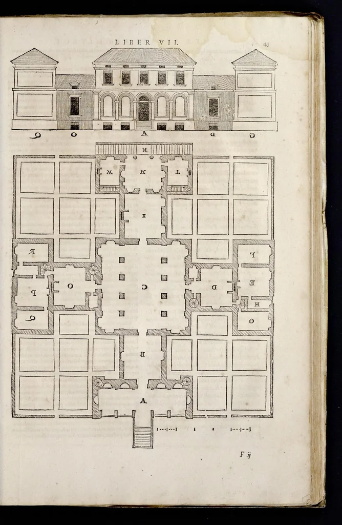 An illustration from Sebastiani Serlii Bononiensis Architectvræ liber septimvs = Il settimo libro d'architettura, 1575, leaf 58