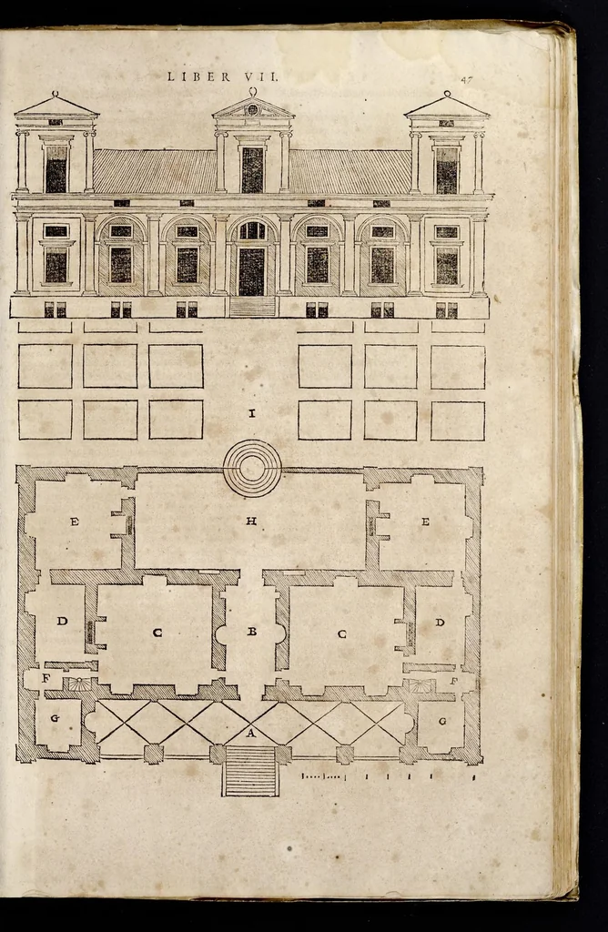 An illustration from Sebastiani Serlii Bononiensis Architectvræ liber septimvs = Il settimo libro d'architettura, 1575, leaf 62