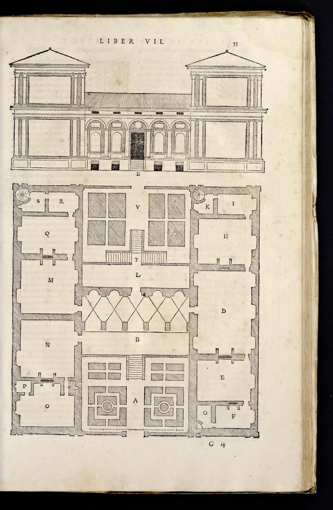An illustration from Sebastiani Serlii Bononiensis Architectvræ liber septimvs = Il settimo libro d'architettura, 1575, leaf 68