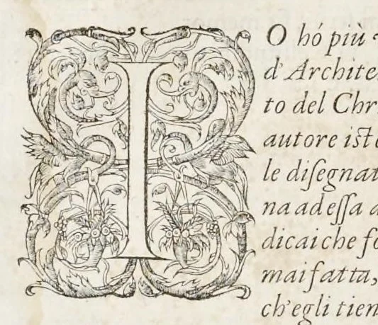 An illustration from Sebastiani Serlii Bononiensis Architectvræ liber septimvs = Il settimo libro d'architettura, 1575, leaf 9