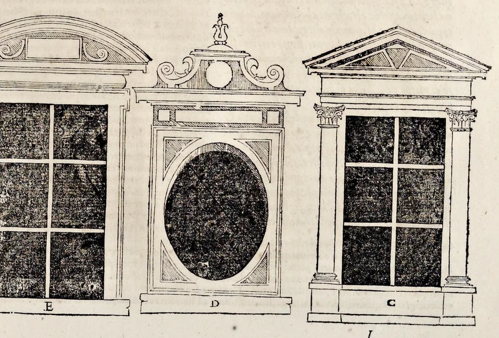 An illustration from Sebastiani Serlii Bononiensis Architectvræ liber septimvs = Il settimo libro d'architettura, 1575, leaf 96