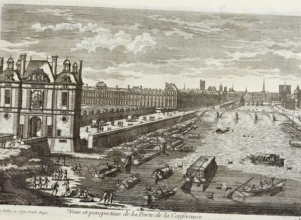 An illustration from Receuille des plus belles veües des maisons royales de France, 1680, leaf 226