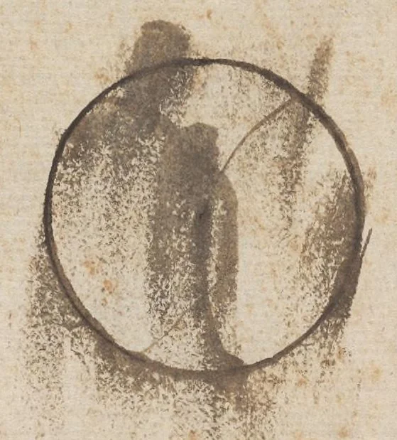 An illustration from Il primo libro di scrivere di Iacomo Romano : dove s'insegna la vera maniera delle cancellaresche corsive, e di tvtte qvelle sorti di lettere che a vn bvon scrittore si appartengono di sapere, & che al presente sono in vso : con li avertimenti et regole, sopra ciascvna sorte di lettera, con le quali ogni mediocre ingegno potrà facilmente da se stesso imparare : con il modo di temperar le penne per dette forti di lettere, & come si deuono tenere in mano, per scriuer bene, 1589, leaf 4