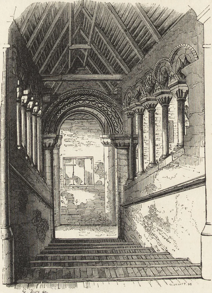An illustration from An attempt to discriminate the styles of architecture in England : from the Conquest to the Reformation ; with a sketch of the Grecian and Roman orders /by the late Thomas Rickman, 1881, leaf 103