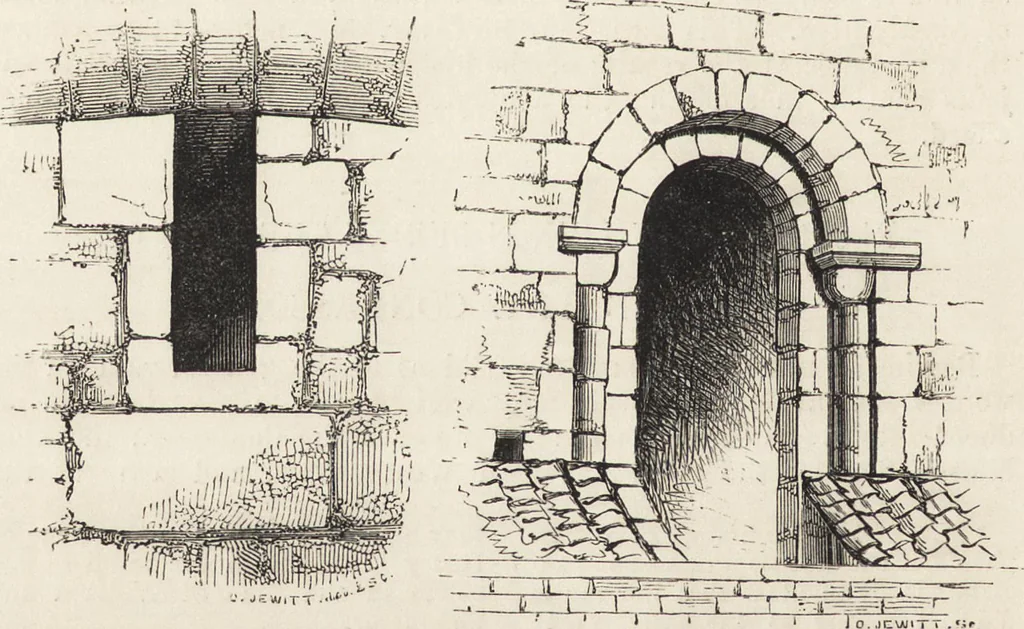 An illustration from An attempt to discriminate the styles of architecture in England : from the Conquest to the Reformation ; with a sketch of the Grecian and Roman orders /by the late Thomas Rickman, 1881, leaf 107