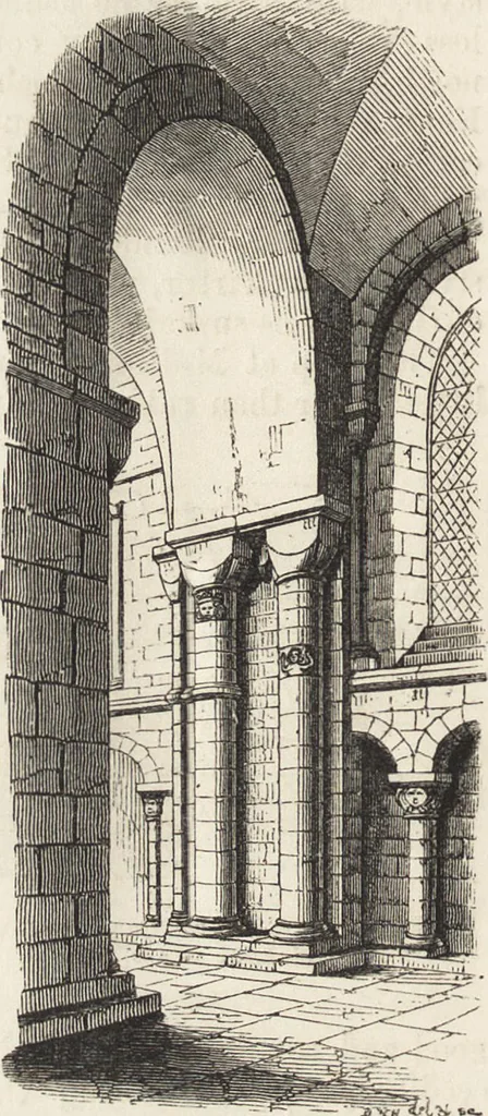 An illustration from An attempt to discriminate the styles of architecture in England : from the Conquest to the Reformation ; with a sketch of the Grecian and Roman orders /by the late Thomas Rickman, 1881, leaf 111