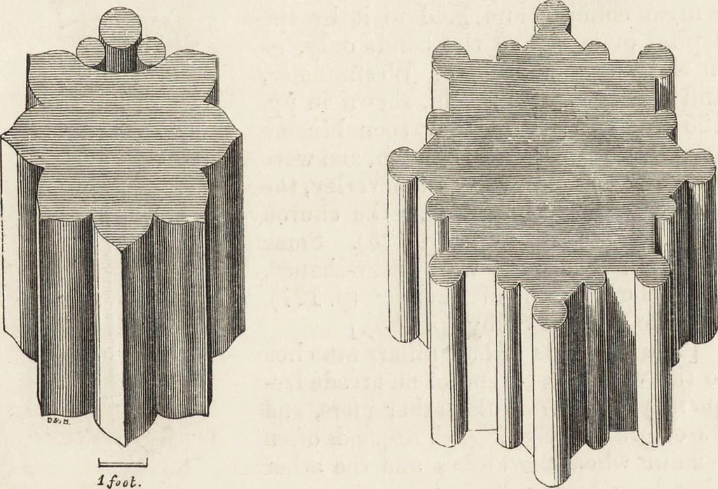 An illustration from An attempt to discriminate the styles of architecture in England : from the Conquest to the Reformation ; with a sketch of the Grecian and Roman orders /by the late Thomas Rickman, 1881, leaf 162