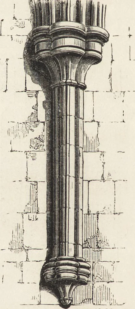 An illustration from An attempt to discriminate the styles of architecture in England : from the Conquest to the Reformation ; with a sketch of the Grecian and Roman orders /by the late Thomas Rickman, 1881, leaf 163