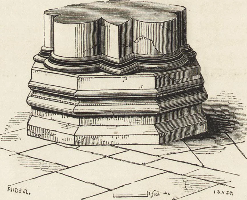 An illustration from An attempt to discriminate the styles of architecture in England : from the Conquest to the Reformation ; with a sketch of the Grecian and Roman orders /by the late Thomas Rickman, 1881, leaf 167