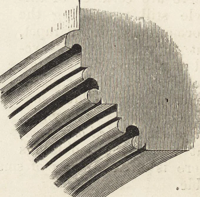 An illustration from An attempt to discriminate the styles of architecture in England : from the Conquest to the Reformation ; with a sketch of the Grecian and Roman orders /by the late Thomas Rickman, 1881, leaf 171