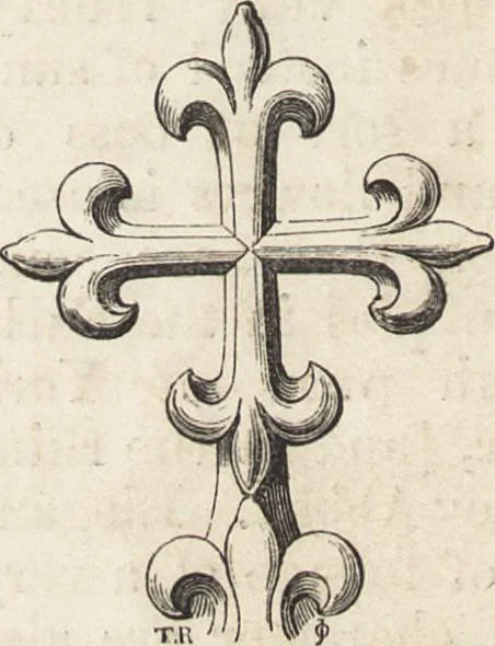 An illustration from An attempt to discriminate the styles of architecture in England : from the Conquest to the Reformation ; with a sketch of the Grecian and Roman orders /by the late Thomas Rickman, 1881, leaf 179