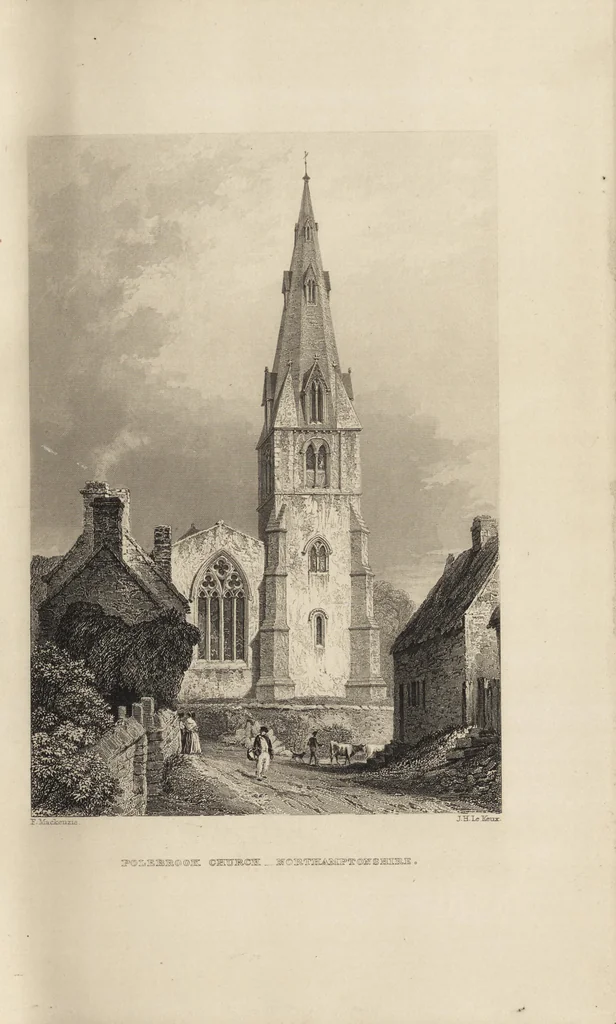 An illustration from An attempt to discriminate the styles of architecture in England : from the Conquest to the Reformation ; with a sketch of the Grecian and Roman orders /by the late Thomas Rickman, 1881, leaf 180