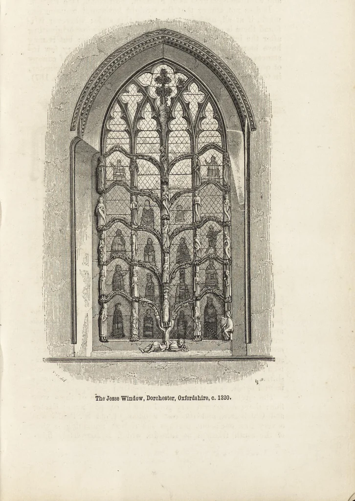 An illustration from An attempt to discriminate the styles of architecture in England : from the Conquest to the Reformation ; with a sketch of the Grecian and Roman orders /by the late Thomas Rickman, 1881, leaf 238