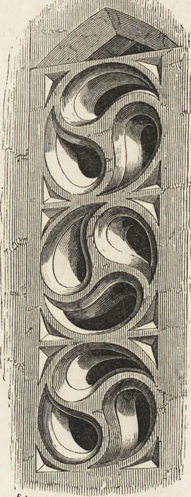 An illustration from An attempt to discriminate the styles of architecture in England : from the Conquest to the Reformation ; with a sketch of the Grecian and Roman orders /by the late Thomas Rickman, 1881, leaf 244