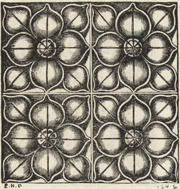 An illustration from An attempt to discriminate the styles of architecture in England : from the Conquest to the Reformation ; with a sketch of the Grecian and Roman orders /by the late Thomas Rickman, 1881, leaf 265
