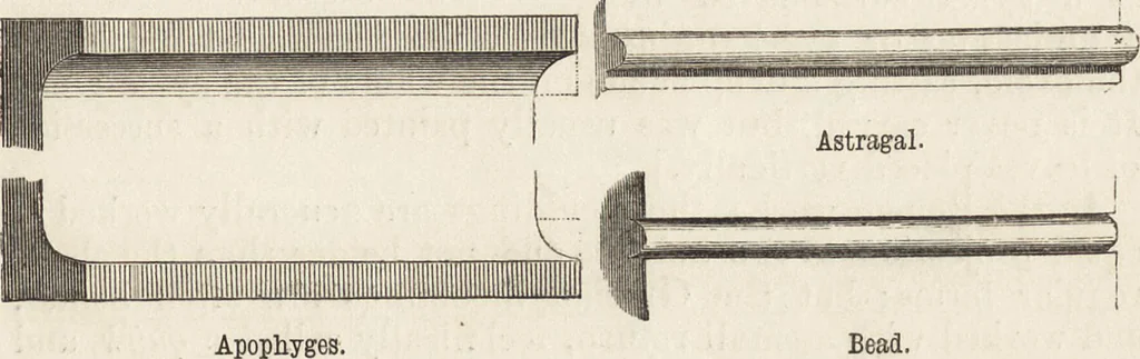 An illustration from An attempt to discriminate the styles of architecture in England : from the Conquest to the Reformation ; with a sketch of the Grecian and Roman orders /by the late Thomas Rickman, 1881, leaf 30