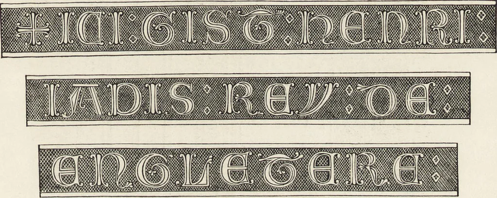 An illustration from An attempt to discriminate the styles of architecture in England : from the Conquest to the Reformation ; with a sketch of the Grecian and Roman orders /by the late Thomas Rickman, 1881, leaf 300
