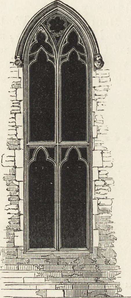 An illustration from An attempt to discriminate the styles of architecture in England : from the Conquest to the Reformation ; with a sketch of the Grecian and Roman orders /by the late Thomas Rickman, 1881, leaf 301