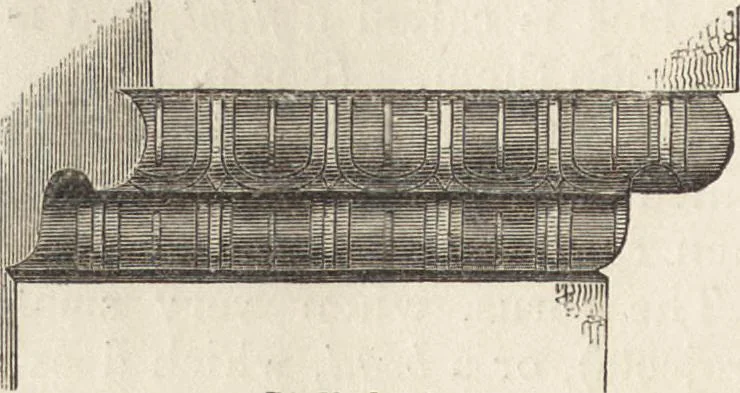 An illustration from An attempt to discriminate the styles of architecture in England : from the Conquest to the Reformation ; with a sketch of the Grecian and Roman orders /by the late Thomas Rickman, 1881, leaf 31