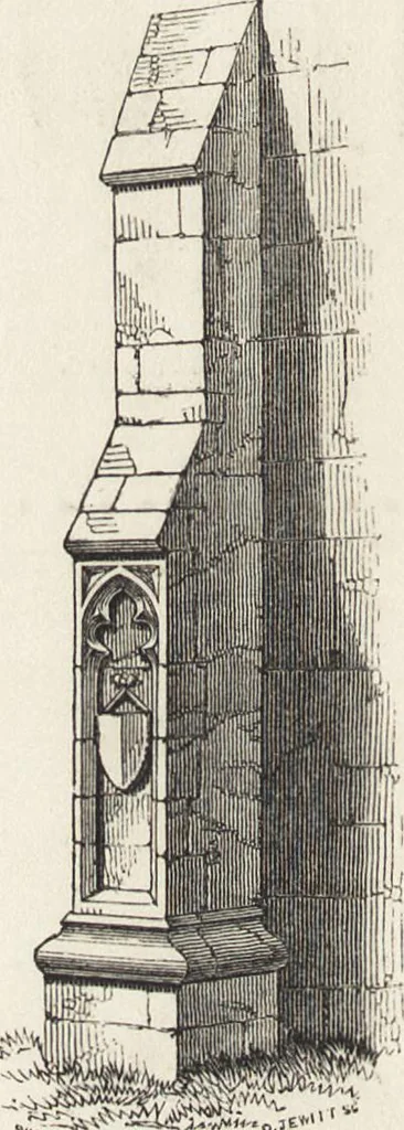 An illustration from An attempt to discriminate the styles of architecture in England : from the Conquest to the Reformation ; with a sketch of the Grecian and Roman orders /by the late Thomas Rickman, 1881, leaf 335