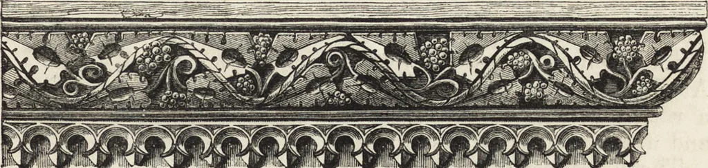 An illustration from An attempt to discriminate the styles of architecture in England : from the Conquest to the Reformation ; with a sketch of the Grecian and Roman orders /by the late Thomas Rickman, 1881, leaf 338