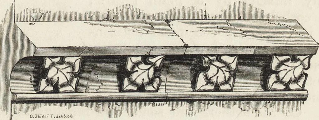 An illustration from An attempt to discriminate the styles of architecture in England : from the Conquest to the Reformation ; with a sketch of the Grecian and Roman orders /by the late Thomas Rickman, 1881, leaf 338