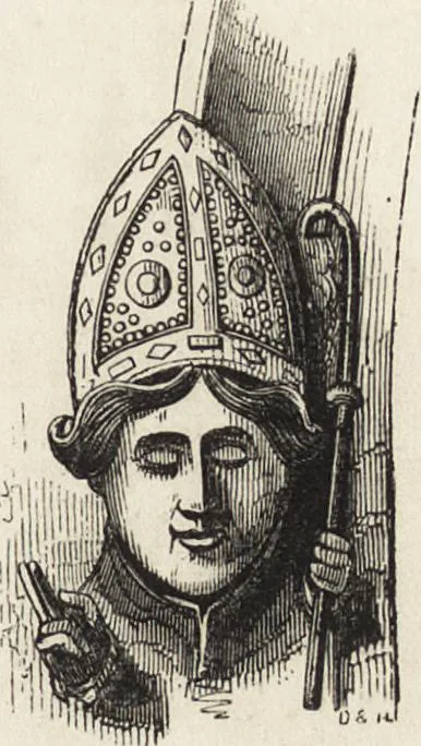 An illustration from An attempt to discriminate the styles of architecture in England : from the Conquest to the Reformation ; with a sketch of the Grecian and Roman orders /by the late Thomas Rickman, 1881, leaf 346